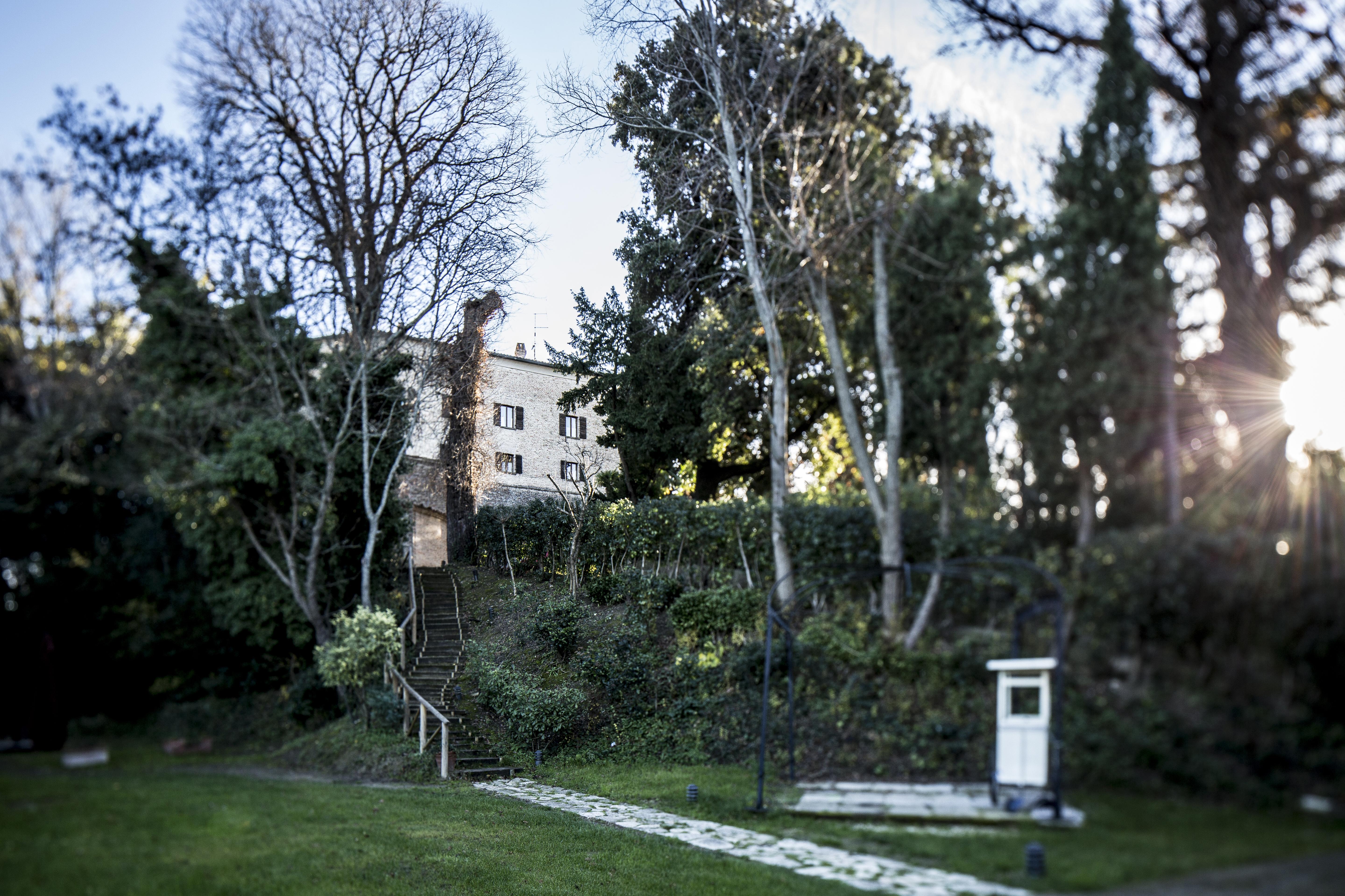 Castello Di Montegridolfo Spa Resort Exteriör bild